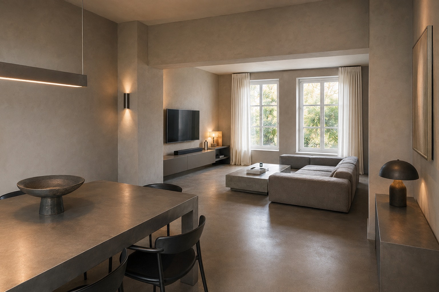 Interieurvisualisatie appartement 2