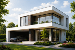 Bouwtekening Villa 1