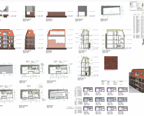 Ajax Life bouwtekening - concept bouwtekening woning